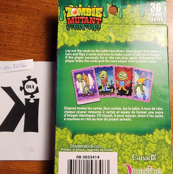 Zombie Mutant : Memory Game - Picture 4 of 4